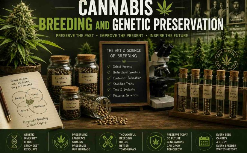 The Future of Cannabis Breeding and Genetic Preservation
